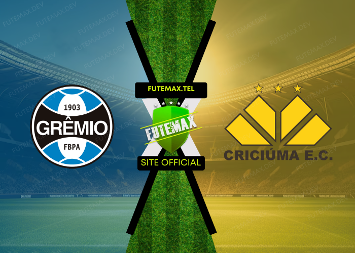 Grêmio x Criciúma ao vivo futemax 25/09/2024