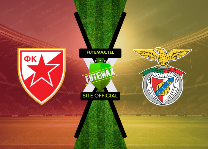 FK Crvena Zvezda x Benfica ao vivo futemax 19/09/2024