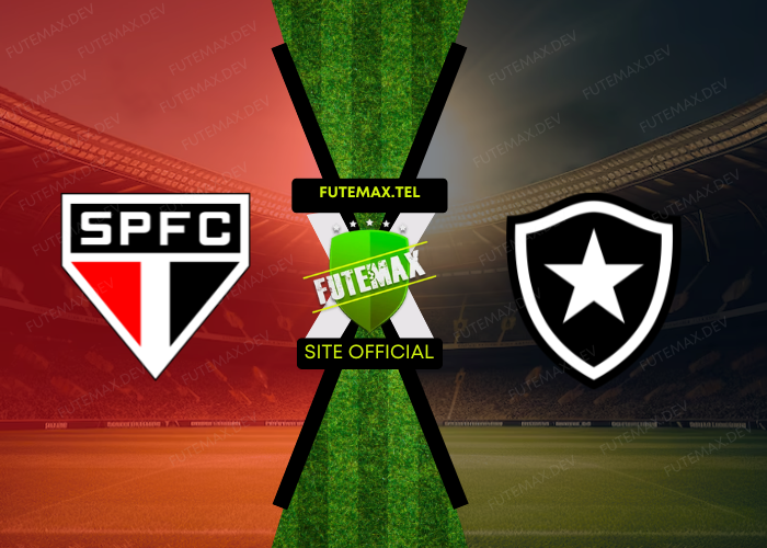 São Paulo x Botafogo ao vivo futemax 25/09/2024