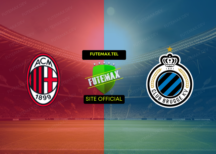 AC Milan x Club Brugge ao vivo futemax 22/10/2024