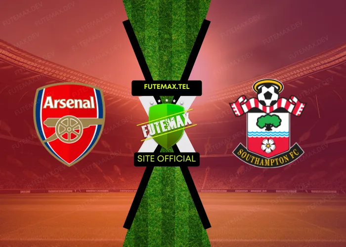 Arsenal x Southampton ao vivo futemax 05/10/2024