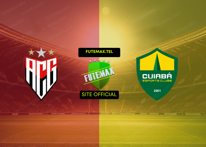 Atlético GO x Cuiabá ao vivo futemax 18/10/2024