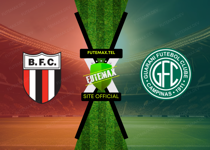 Botafogo SP x Guarani ao vivo futemax 09/10/2024