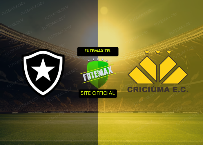 Botafogo x Criciúma ao vivo futemax 18/10/2024