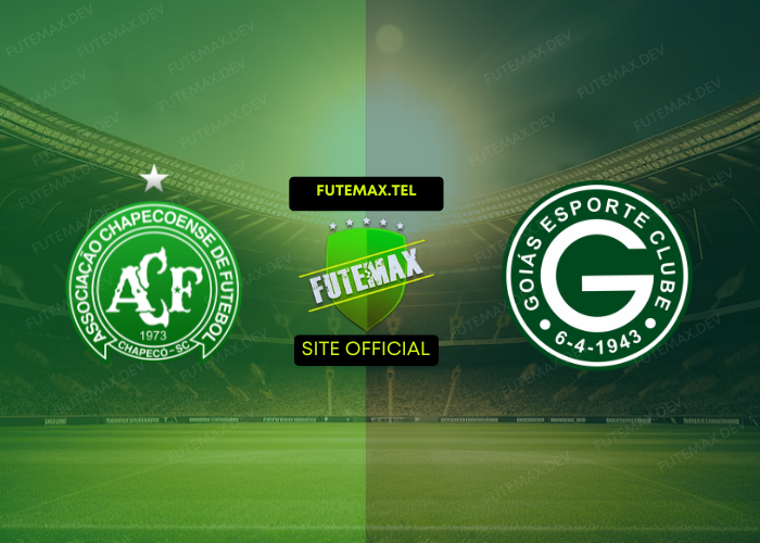 Chapecoense x Goiás ao vivo futemax 21/10/2024