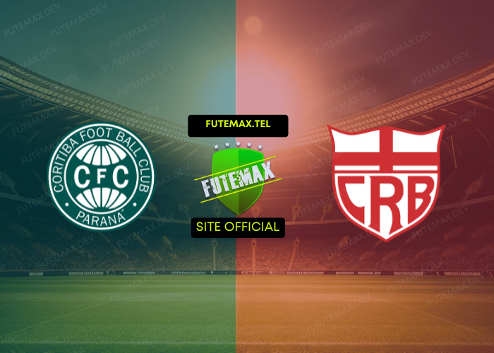 Coritiba x CRB ao vivo futemax 28/10/2024