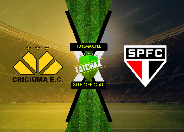 Criciúma U20 x São Paulo U20 ao vivo futemax 16/10/2024