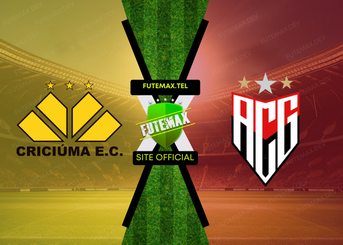 Criciúma x Atlético GO ao vivo futemax 03/10/2024