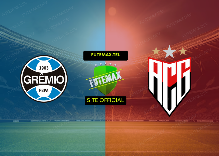 Grêmio x Atlético GO ao vivo futemax 26/10/2024