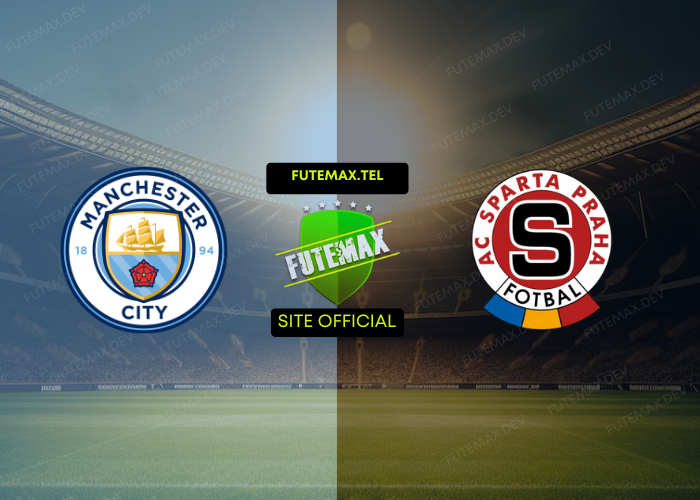 Manchester City x Sparta Praha ao vivo futemax 23/10/2024