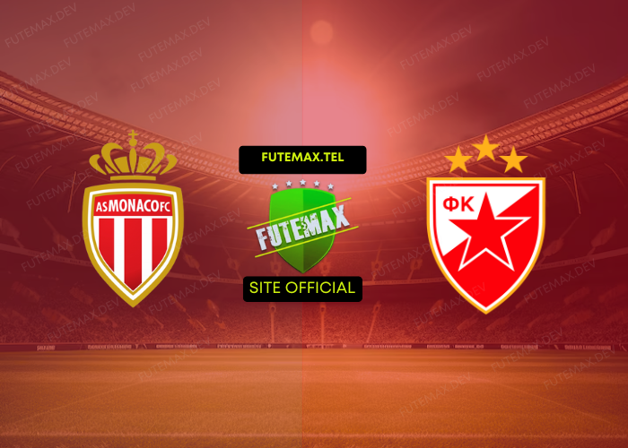 Monaco x FK Crvena Zvezda ao vivo futemax 22/10/2024