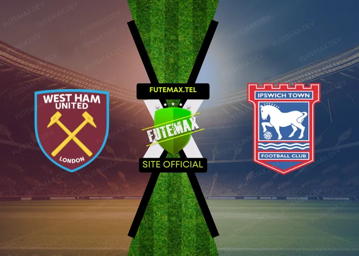 West Ham x Ipswich ao vivo futemax 05/10/2024