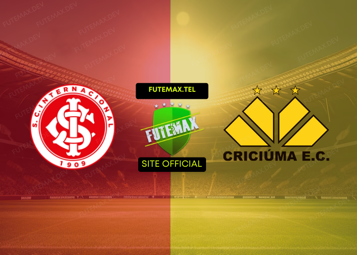 Internacional x Criciúma ao vivo futemax 05/11/2024