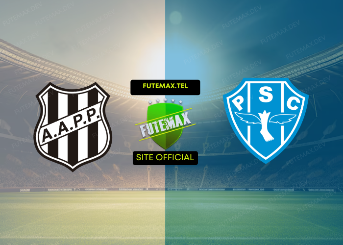 Ponte Preta x Paysandu ao vivo futemax 04/11/2024