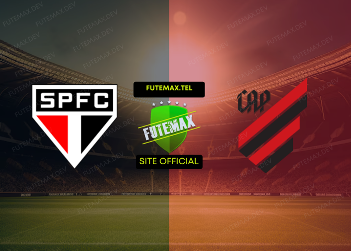 São Paulo x Athletico PR ao vivo futemax 09/11/2024